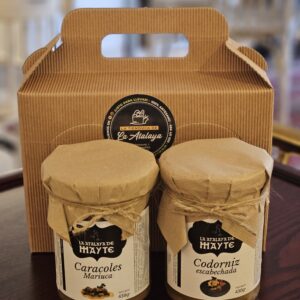 Pack de codorniz escabechada y caracoles elaborado en cocina tradicional